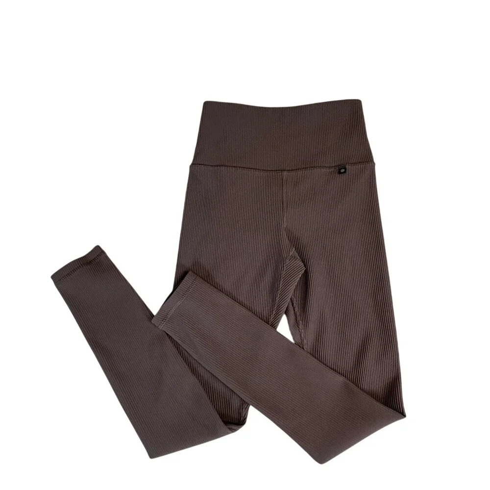 Athleta x Alicia Keys Elation Ribbed Tights Powervita Fabric Leggings Size‎ XS